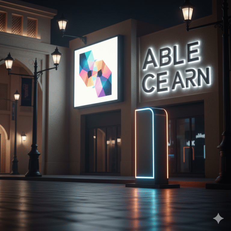 LED Sign Board & Light Box Signage